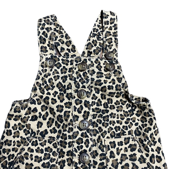 Wonder Nation | 2pc Jumper Dress Set Size 18M Animal Print Green Bundle - Picture 3 of 11